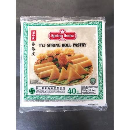 Feuilles de samoussa TYJ Spring Roll 550g