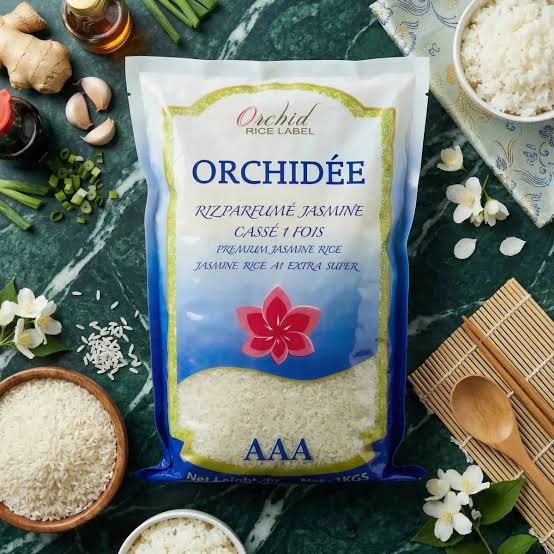 Riz cassé 1 fois parfumé Orchidée 4,5kg