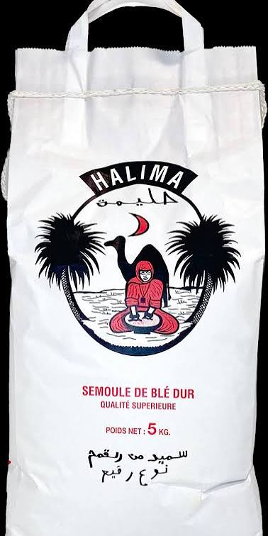Semoule blé fine Halima 5kg