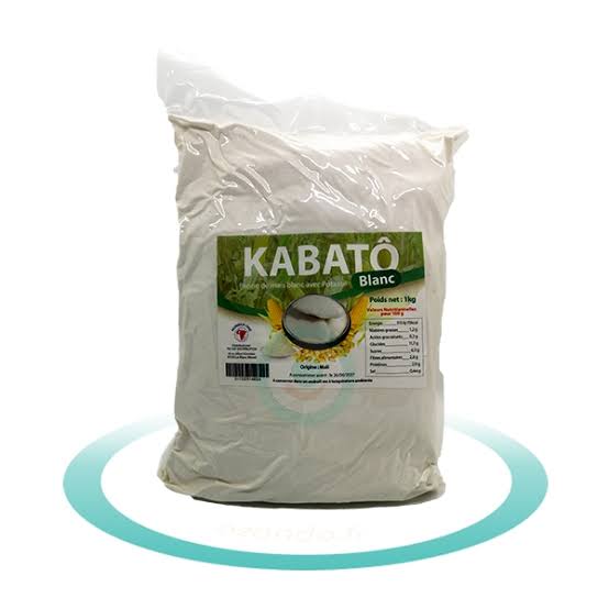 Kabato blanc (Farine de maïs) Number One 1kg