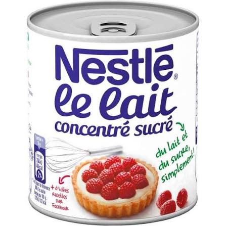 Lait concentré sucré Nestlé 397gr