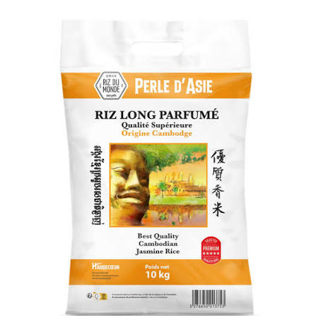 riz perle long perlé d'asie 10 kg