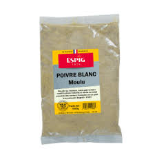 Poivre Blanc moulu