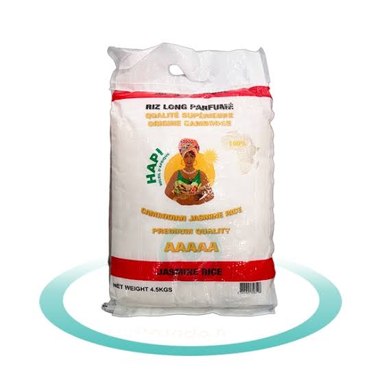 Riz long parfumé 4,5 kg Hapi